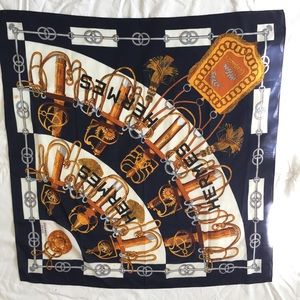 Hermes Faux Silk Scarf